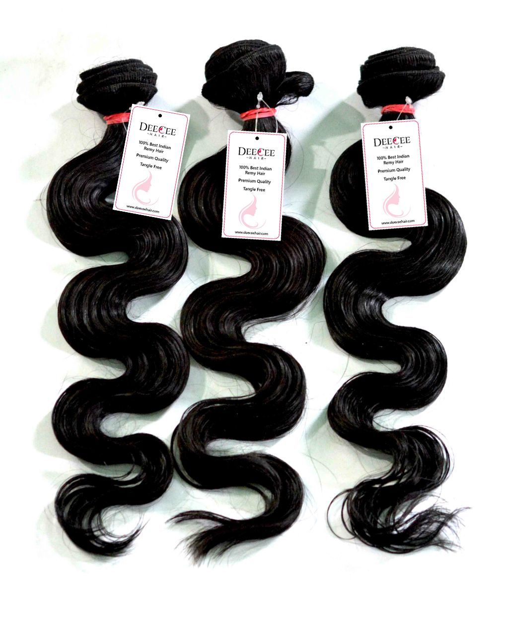 Black Single Drawn Remy Human Indian Hair