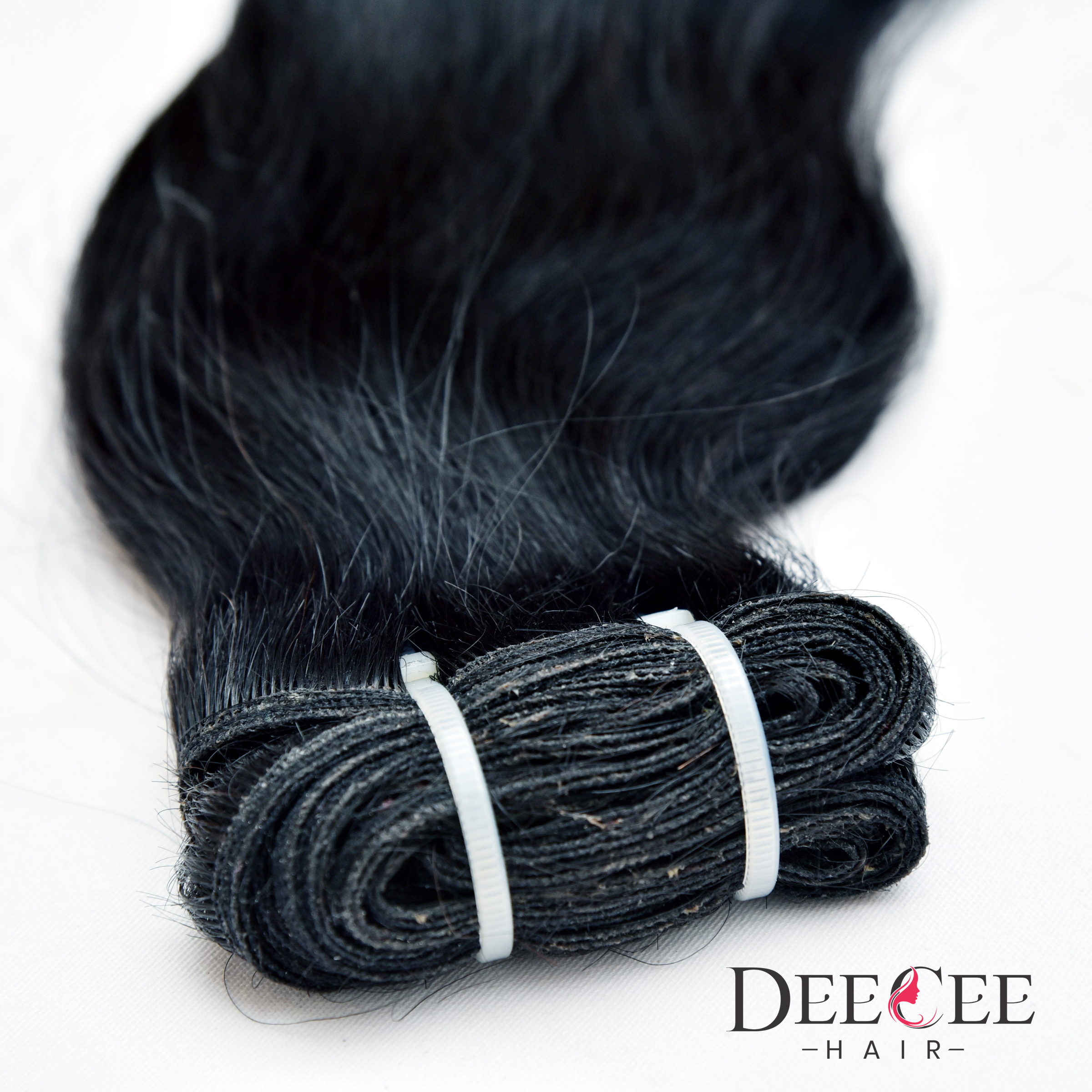Black Single Drawn Remy Human Indian Hair