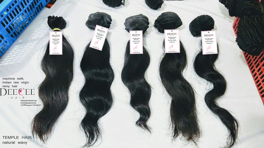 Indian Single Machine Weft Hair Remy