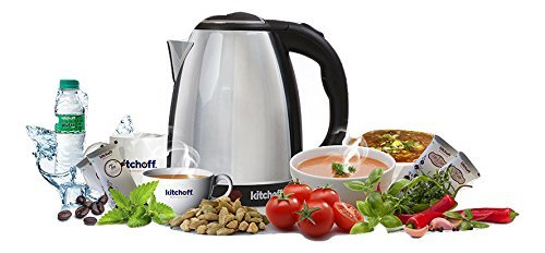 1.8 Litre Automatic Electric Kettle - Stainless Steel, 165x170x200 Mm, Silver | Automatic Shut Off, 1500 Watt Power, Fast Boiling
