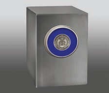 Gold Old Glory Cube Urn