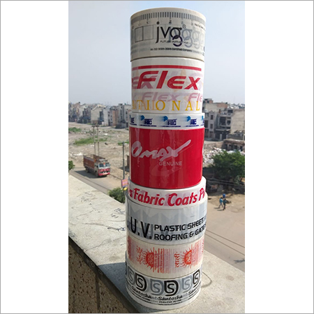 White Printed Bopp Tape