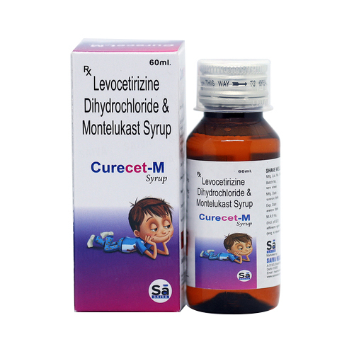 लेवोसेटिरिज़िन डाइहाइड्रोक्लोराइड और मोंटेलुकास्ट सिरप सामान्य दवाएं