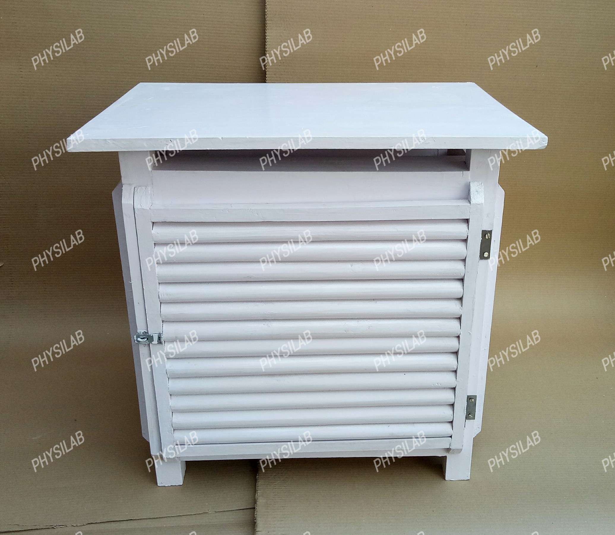 Stevenson Screen - Metal, 30x30x47 Cm | Laboratory Use, Shields Instruments Against Precipitation And Heat