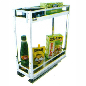 2 Shelf Perforated Bottle Pullout