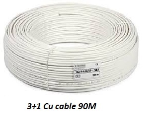 Cctv - 4 Camera Dome System, 1080p Full Hd Resolution, Night Vision, Easy Install, Includes All Accessories, 2mp Sensors, 12v Power Supply