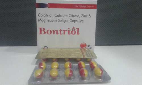 कैल्सीट्रियोल, कैल्शियम साइट्रेट, जिंक और मैग्नीशियम सॉफ्टजेल कैप्सूल