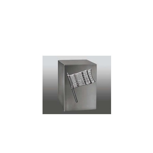 Gold Victory Army Cube Cremation Urn