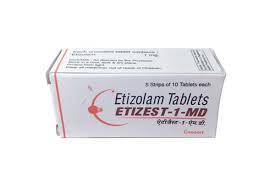 Etizest Tablets - 10x10 Tablets/Box | Relief for Anxiety & Insomnia, Dosage as Directed by Physician, Store in Cool & Dry Place