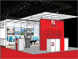 फैब्रिकेटेड डिज़ाइनर स्टॉल्स