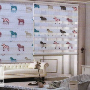 ब्लॉकआउट फैब्रिक कस्टमाइज्ड ब्लाइंड्स