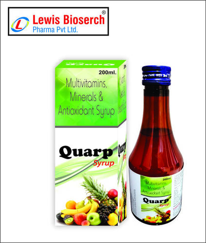 मल्टीविटामिन, मिनरल्स और एंटीऑक्सीडेंट सिरप
