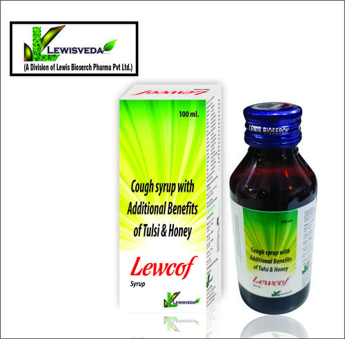 Cough Syrup - Tulsi and Honey Infusion | Premium Quality Ingredients, WHO and GMP Certified Manufacturing