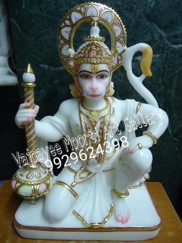 संगमरमर की बजरंगबली प्रतिमा