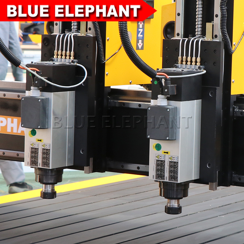 Vacuum Cleaning System Big Promotion 1530 Cnc Router Cnc Wood Router With Independent Double Head Spindles