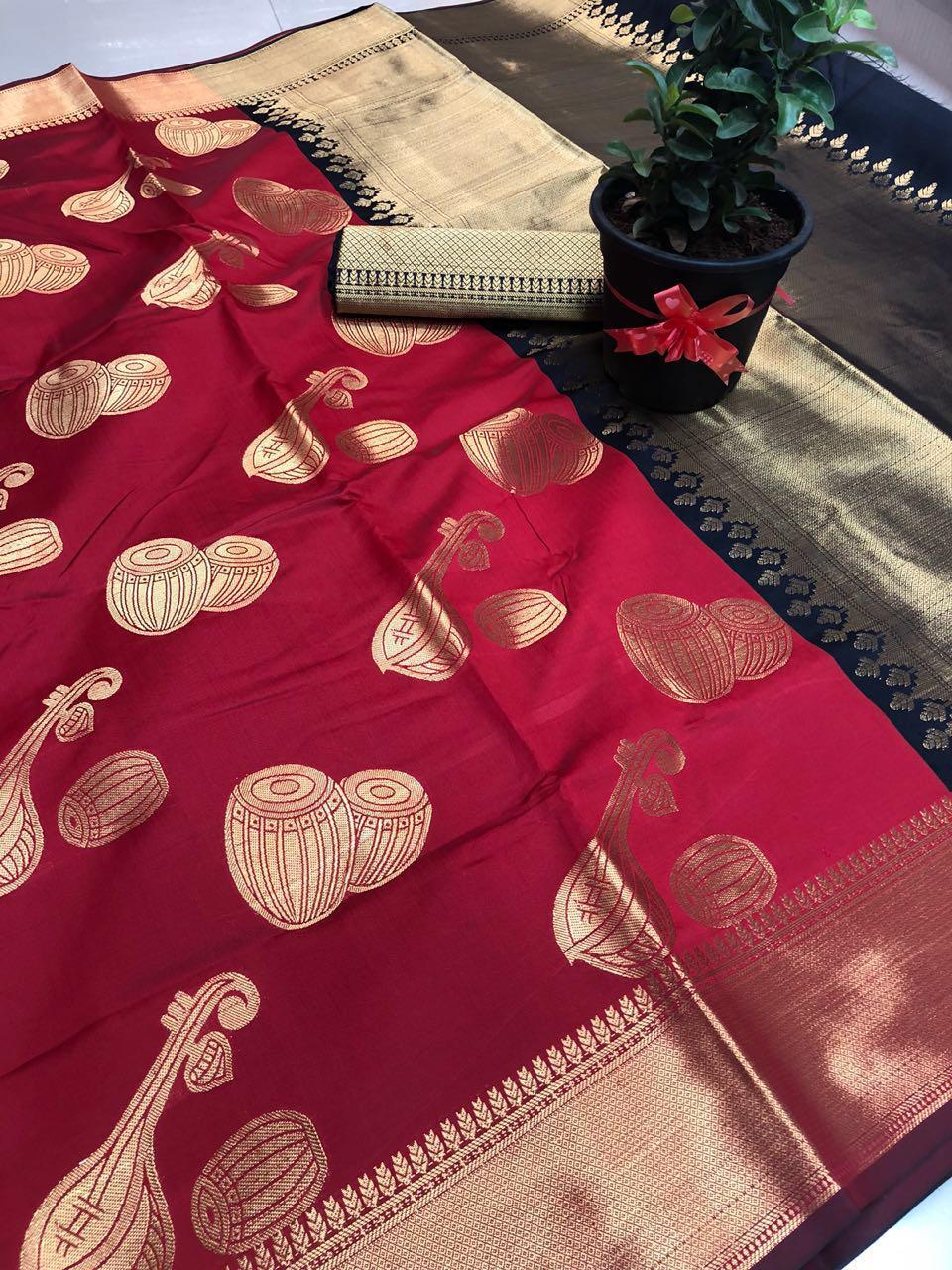 Multy Printed Indian Saree