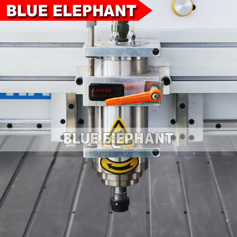 Metal Multi Spindles 1325 Cnc Router With 3 Rotary Devices For Furniture Making