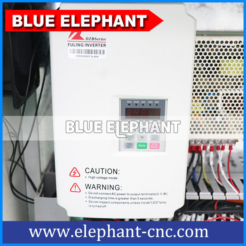 Blue Elephant Cnc 2030 - Metal, 2000x3000x300mm | Automatic Tool Change, High Precision, Air Cooling Spindle, Vacuum Cleaning System