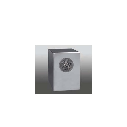 Gold Heritage Navy Cube Urn