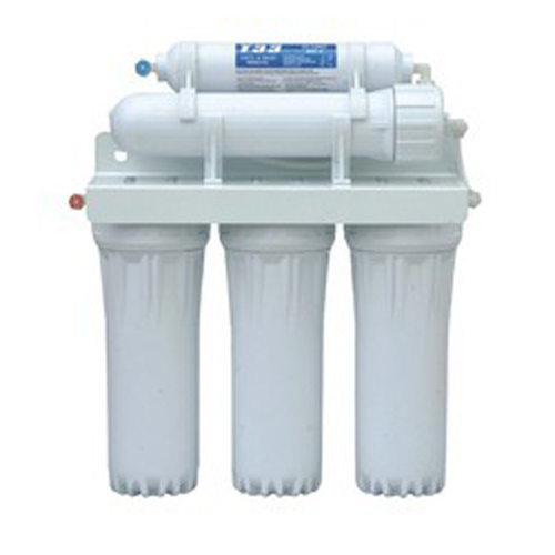 UV Water Purifier - Plastic, 20x10x30 cm | 4 Stage Filtration, 5L/min Flow Rate, UV Sterilization, Easy Installation, Reliable System