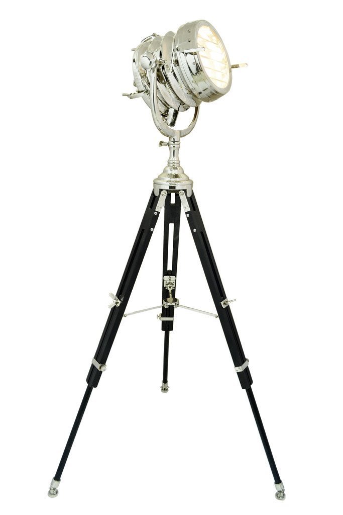 Thorinstruments Beautiful Heavy Duty Tripod Floor Lamp Vintage Ship Lamp Replica