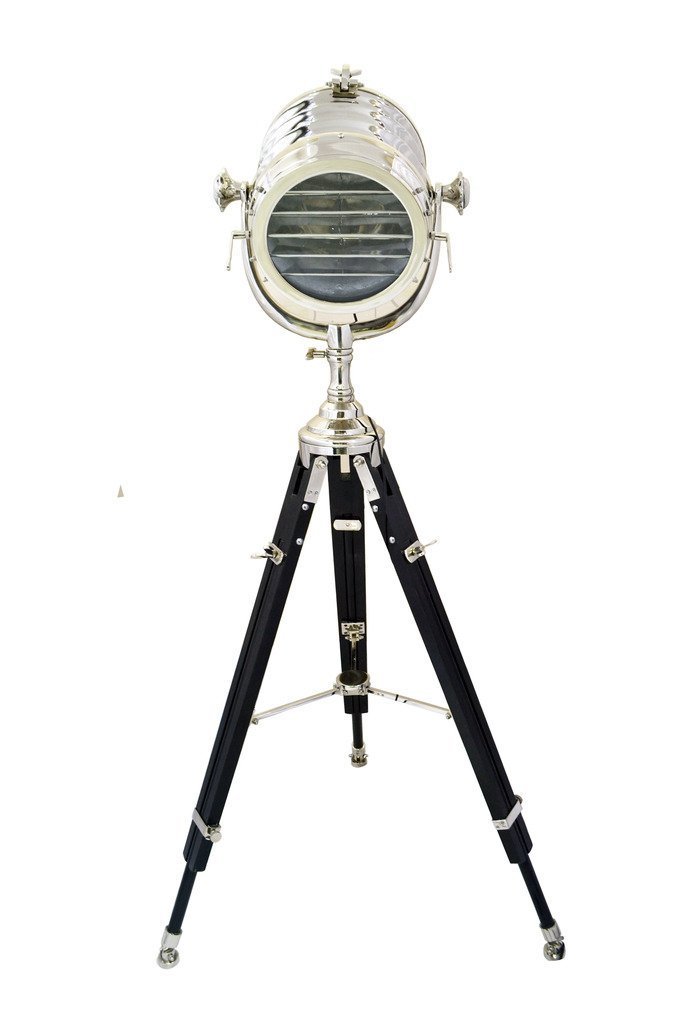 Thorinstruments Beautiful Heavy Duty Tripod Floor Lamp Vintage Ship Lamp Replica