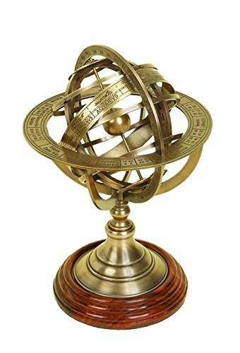 Armillary Sphere Large Armillary Sundial Nautical Marine Daccor Gift