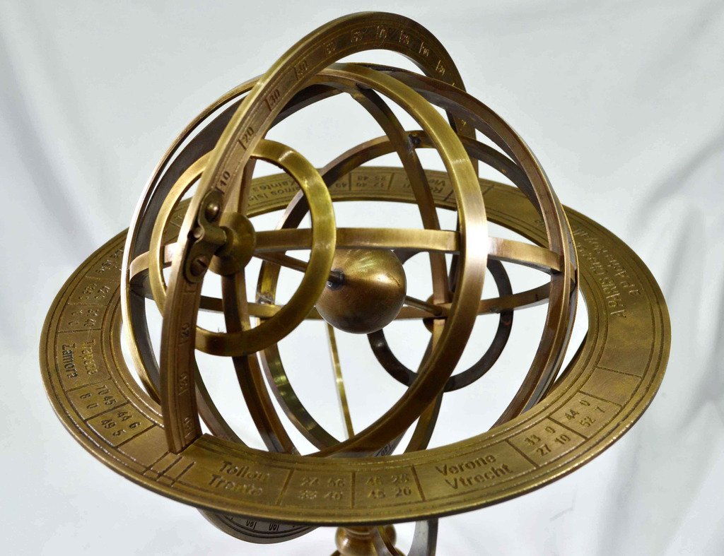 Armillary Sphere Large Armillary Sundial Nautical Marine Daccor Gift