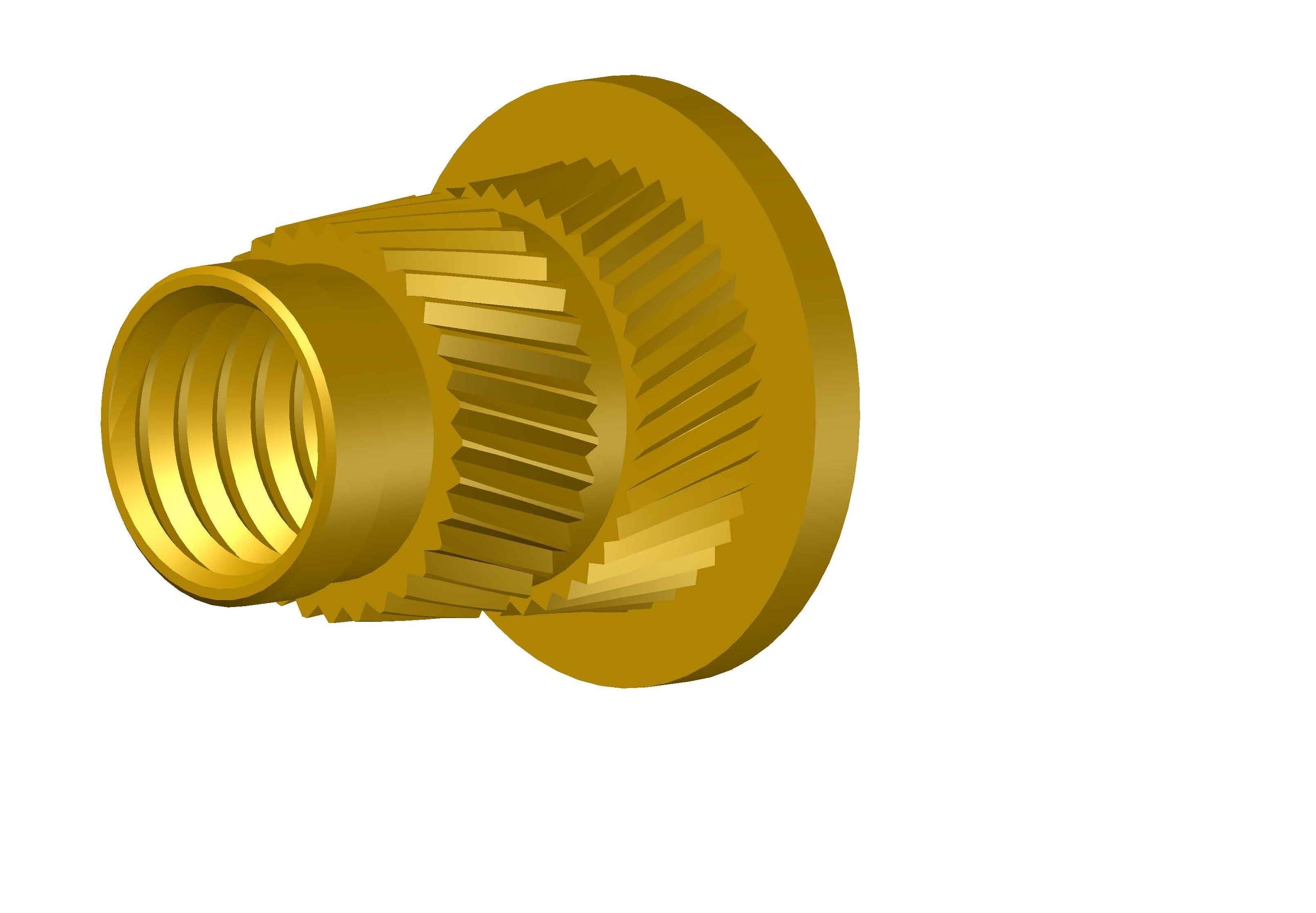 Brass Ultrasonic Insert Diameter: 3.6 - 12.5 Millimeter (Mm)