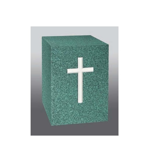 क्रॉस इन सिल्हूट के साथ ग्रीन यूनिटी II