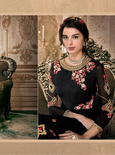 Pink Designer Heavy Anarkali Salwar Suits