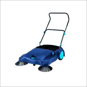 Blue Sweeper Machine