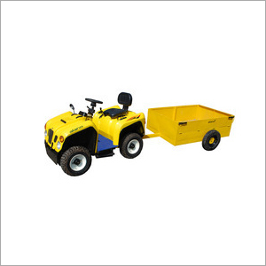 Yellow Industrial Trailer