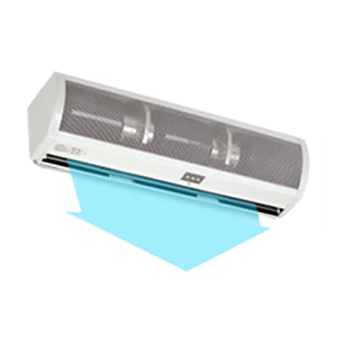 Commercial Air Curtain - Aluminum, 1000mm x 250mm x 200mm | 220V, 1.5kW Power, 1500m3/h Airflow, 60dB Noise Level, 15kg Weight
