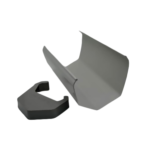 ग्रे पोल्ट्री लेयर फीडर (V टाइप)