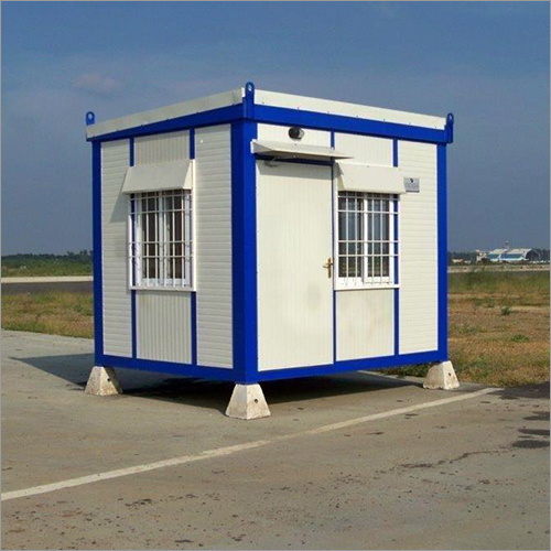 Frp Portable Security Cabin - Modular Design, Easy To Assemble | Weather Resistant, High Mechanical Strength, Compact And Portable