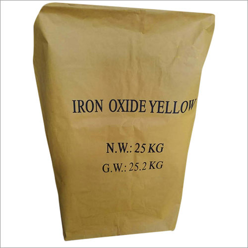 Iron Oxide Yellow - Iron Oxide Material | High Pigment Density, Non-Toxic, UV Resistant 