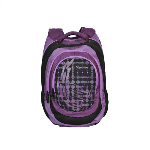 बैंगनी लैपटॉप बैकपैक