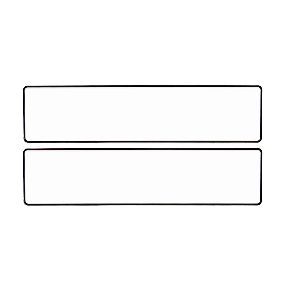 Car Number Plate - Aluminium | Customizable Designs, Wide Variety Of Fonts, 1-year Warranty, Suitable For All Vehicle Types