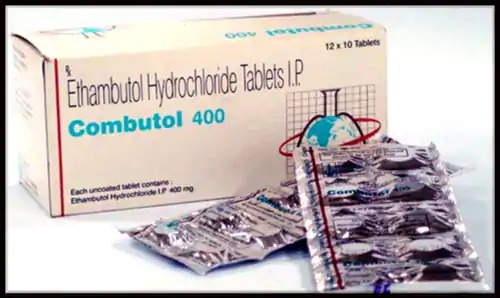 Ethambutol Tablets - 400 Mg Antitubercular | Treats Tuberculosis, Reduces Infection Spread, Monitor Vision Symptoms