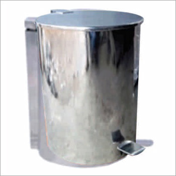 SS Waste Bin - Stainless Steel, Highly Spacious, Light in Weight | Foot Pedal Operation, Rugged Design, Available in Various Finishes