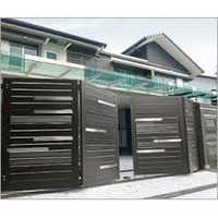 माइल्ड स्टील फोल्डिंग गेट