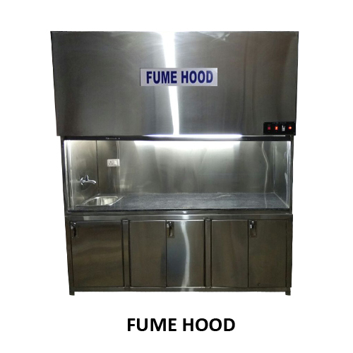 Laboratory Fume Hood Equipment Materials: Complete Mild Steel Or Complete Stainless Steel 304