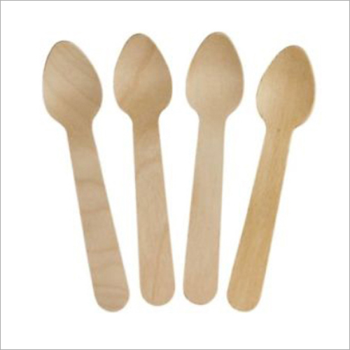 प्राकृतिक डिस्पोजेबल चम्मच
