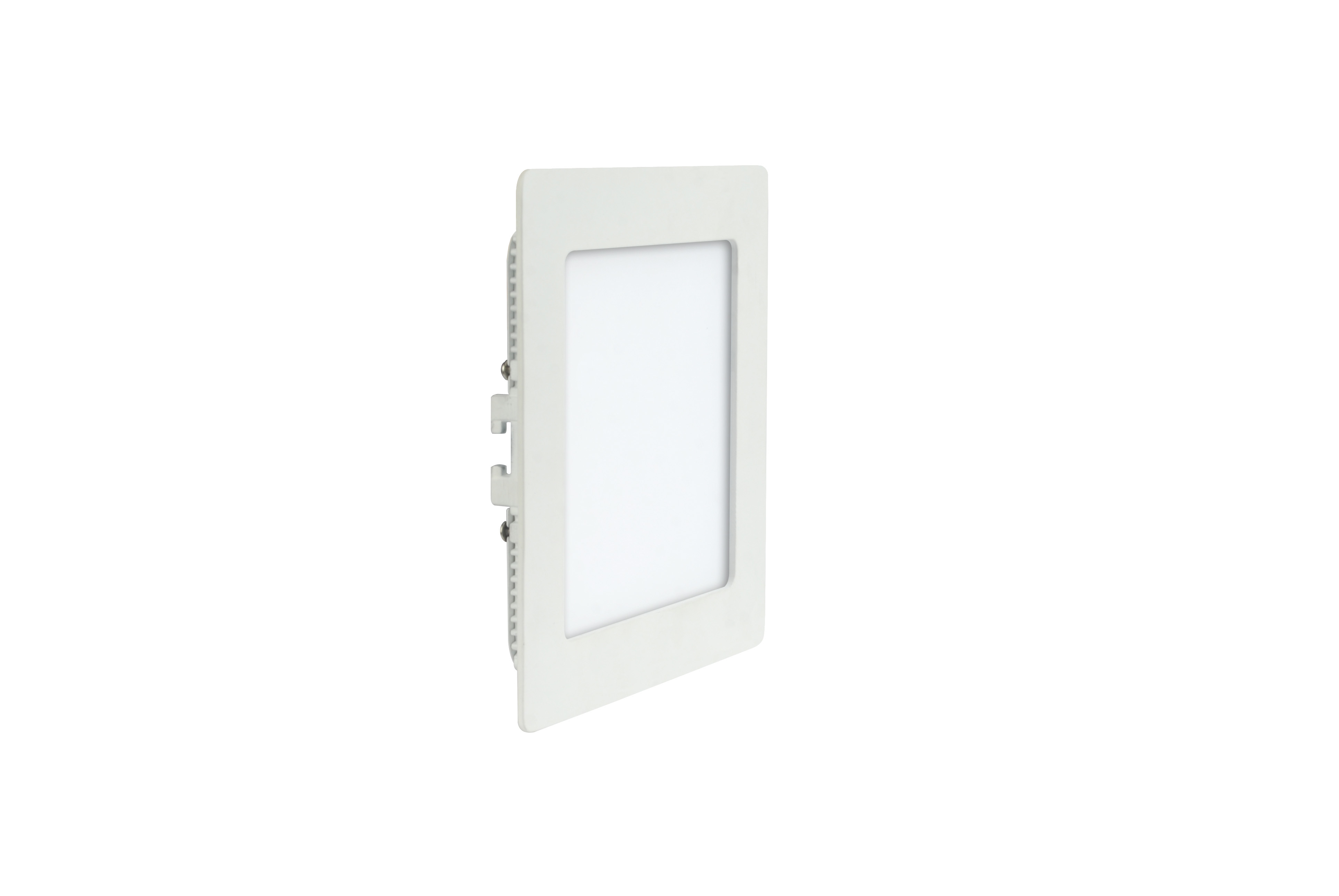 12 Watt Led Panel Light - Die Cast Aluminium, 6x6 Inch, White Color, 230v Ac | 120â° Beam Angle, Anti-glare Diffuser, 86% Energy Saving