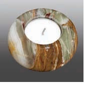 Painting Royal Purple Round Aluminum Urn