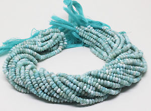 Larimar Stone Grade: Fine Good Polish