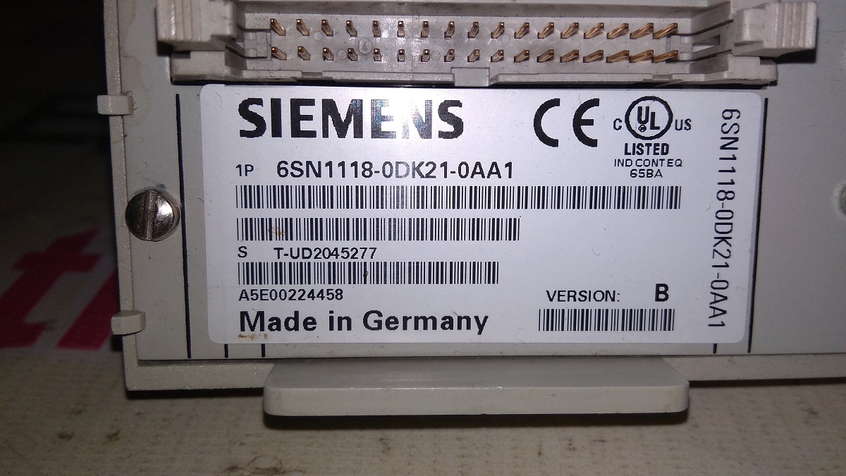 Control System Sinumerik