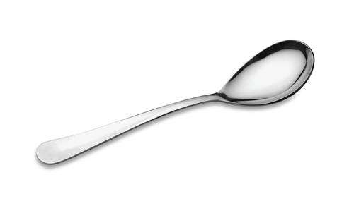 Dessert Spoon (Set of 6) - Metal Aluminum Alloy, 1-3mm Thickness, 50-150g Weight | Ideal for Serving and Enjoying Desserts