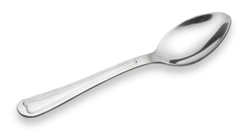 CC-951A Tea Spoon Set - Stainless Steel, 1-2mm Thickness | Set of 6 High-Quality Metal Spoons